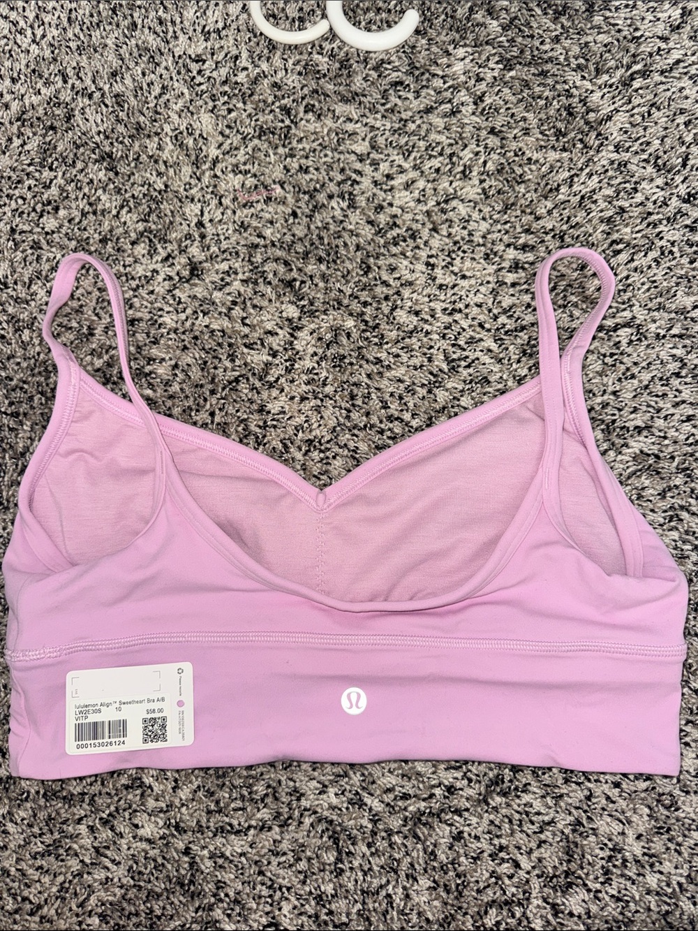 lululemon athletica Light Pink Sweetheart Bra A/B
